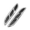 uxcell Pair Decorative Hood Air Flow Intake Side Vent 3D