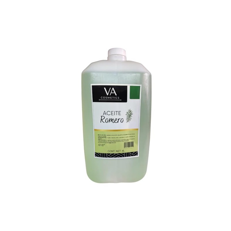 Aceite Masajes Romero Corporal Spa Profesional 4 Litros VA