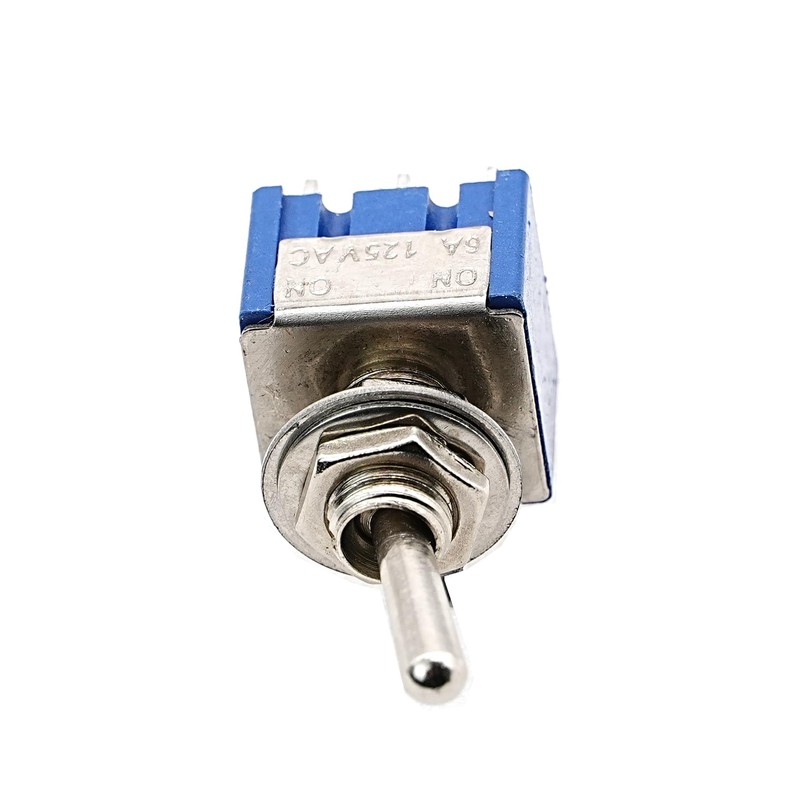 DIGISHUO MTS-202 Mini Toggle Switch 6A 125V AC 6-Pin 2-Position