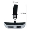 IMEX Digital Luggage Scale with LCD Display 50kg Capacity Silver