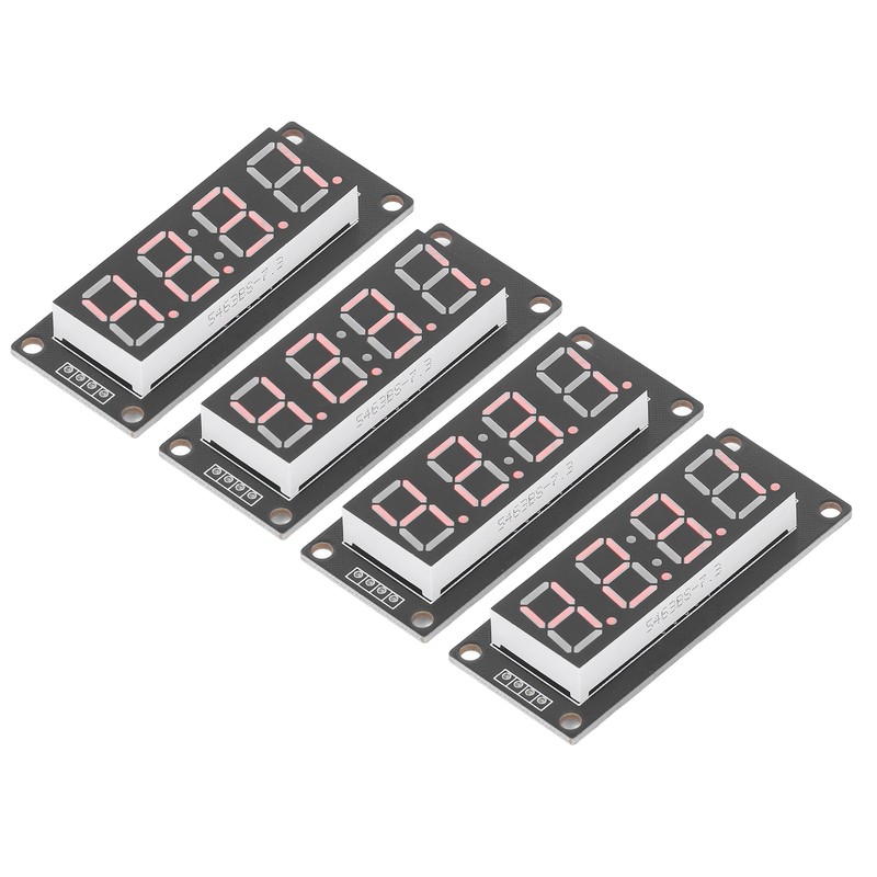 4 Set 4 Digit Digital Tube LED Display Board 7