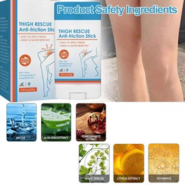 Anti-friction cream, anti-chafing cream, anti-chafing thighs, waterproof, for thighs and feet, prevents friction, chafing and skin irritation against chafing