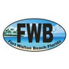 FWB Fort Walton Beach Florida Oval Bumper Sticker D1125