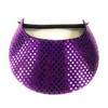 Glitz Confetti Foam Visor (Purple)