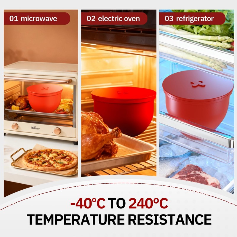 6QT Silicone Liners Compatible with KitchenAid 6QT Stand Mixers Liner