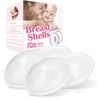 YIYEE Breast Shells Milk Saver for Breastfeeding, 4 Pack BPA