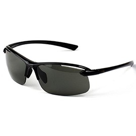 Naute Sport - The Nova Polafog- Lightweight, HD Polarized & Anti-fog Sunglasses (Black, Smoke)
