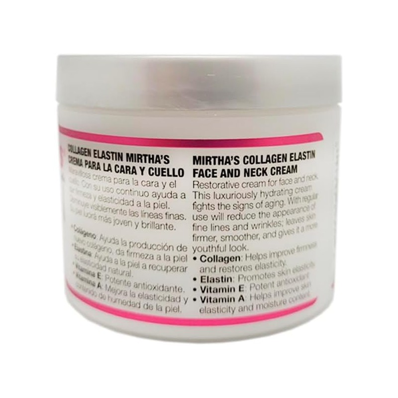 Mirta de Perales Crema de colágeno elastina, 4 onzas (paquete
