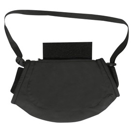 Rothco Soft Shell Hand Warmer Muff – Ergornomic Fleece Lined Winter Muffler for Camping - Black