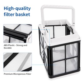 FFyan 9991459-R1 Ultra Slim Filter Basket for Dolphin S50, S100, Active 10, Active 15, T15, T25, E10, Explorer E20