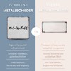 Interluxe Metal Sign 20 x 20 cm – Der schönste