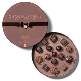 Ethel M Chocolates The Chocolatier's Collection, Brown Signature Premium Chocolate Assortment | Savor the Fresh and Delicious taste of fine chocolate craftmanship-16 Pieces