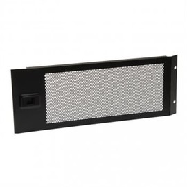 Penn Elcom 4U Hinged Vented Rack Panel with Slam Lock R1272/4UVK