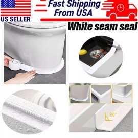 Unbranded 3PCS Caulk Tape Waterproof Self Adhesive for Bathroom Caulking Tape Shower Caulk - Only1PCS*Towel