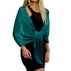 Shawls and Wraps for Evening Dresses, Metallic Sparkle Womens Wedding