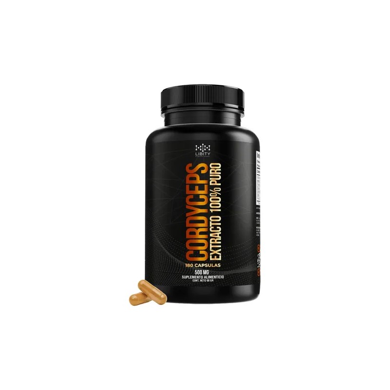 Kit Vitalidad Hongo Cordyceps Extracto 100 Puro 180 Cápsulas Melena