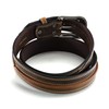 ARIAT Men's Center Bump Belt, Medium Brown, 34