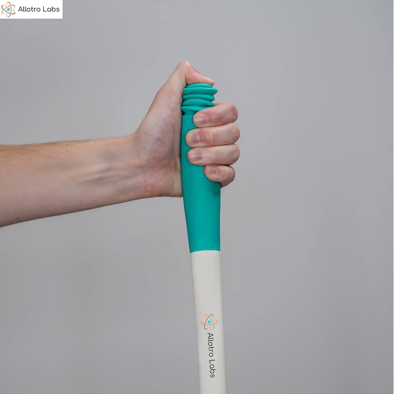 Extended Reach Toilet Wiper & Bath Brush Set - Long