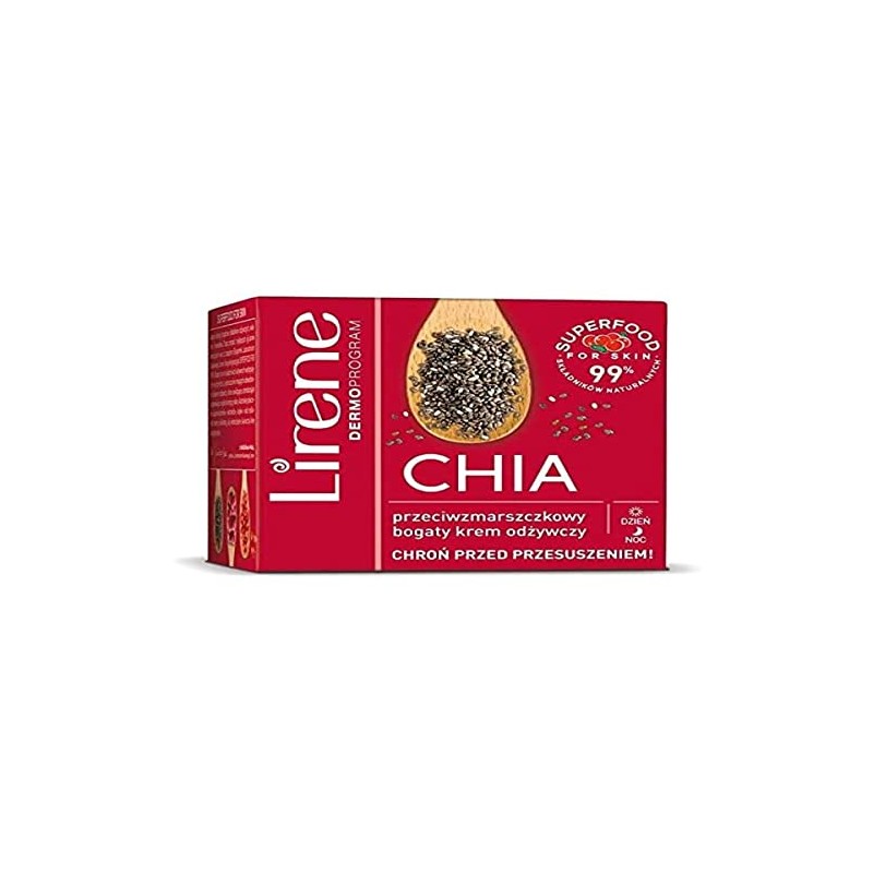 Lirene - Superfood for Skin CHIA anti-wrinkle care cream