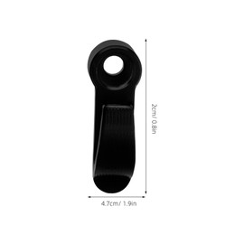 iplusmile Motorcycle Side Hook Helmet Hanger Sturdy Aluminum Alloy Construction Easy to Install Tool Stylish Design for Motorcycle Handlebar Accessories Load Bearing Capacity for