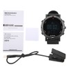 Men's Digital Sport Wristwatch GPS Running Swimming Watch with Compass