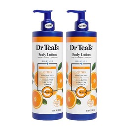 Dr Teal's Dr Teal's Glow & Radiance with Vitamin C & Citrus Essential Oils Body Lotion 18 oz Pack of 2