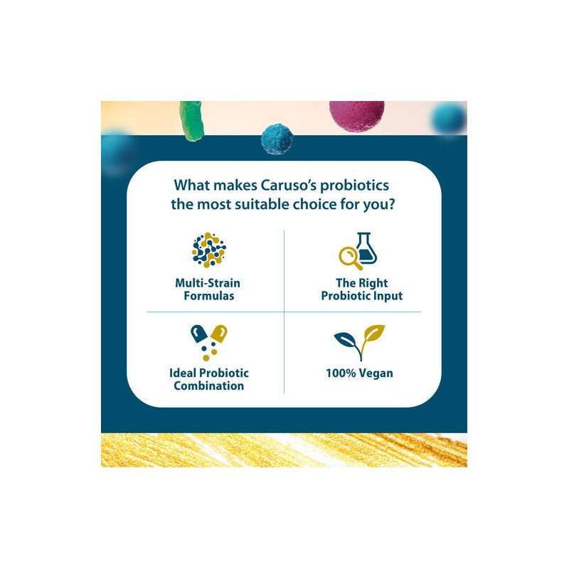 Caruso's Natural Health Probiotic - Once Daily 60 Capsules