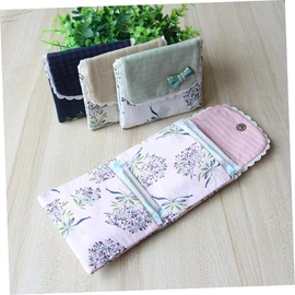 Baluue Bolsa De Toallas Sanitarias Para Exteriores De 3 Uds Monedero Para Bolsa Para Pequeña Cartera Para Niñas Bolsa De Almacenamiento De Toallas Sanitarias Pequeña