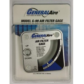 General Aire G99 Media Air Cleaner Filter Gauge