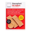 Steroplast Fabric Plasters | 16 Assorted Plasters | Heavy-Weight &