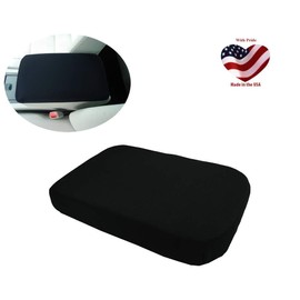 Car Console Covers Plus Made in USA Neoprene Center Armrest Console Cover fits Toyota Camry 2012-2017 Black