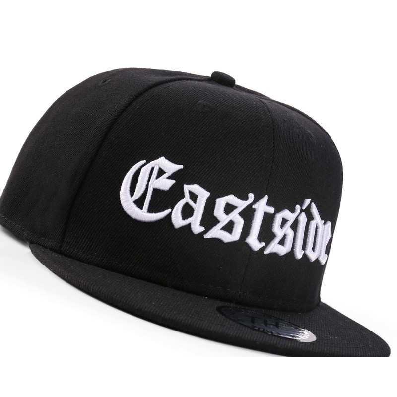 True Heads Eastside Black Snapback Baseball Cap