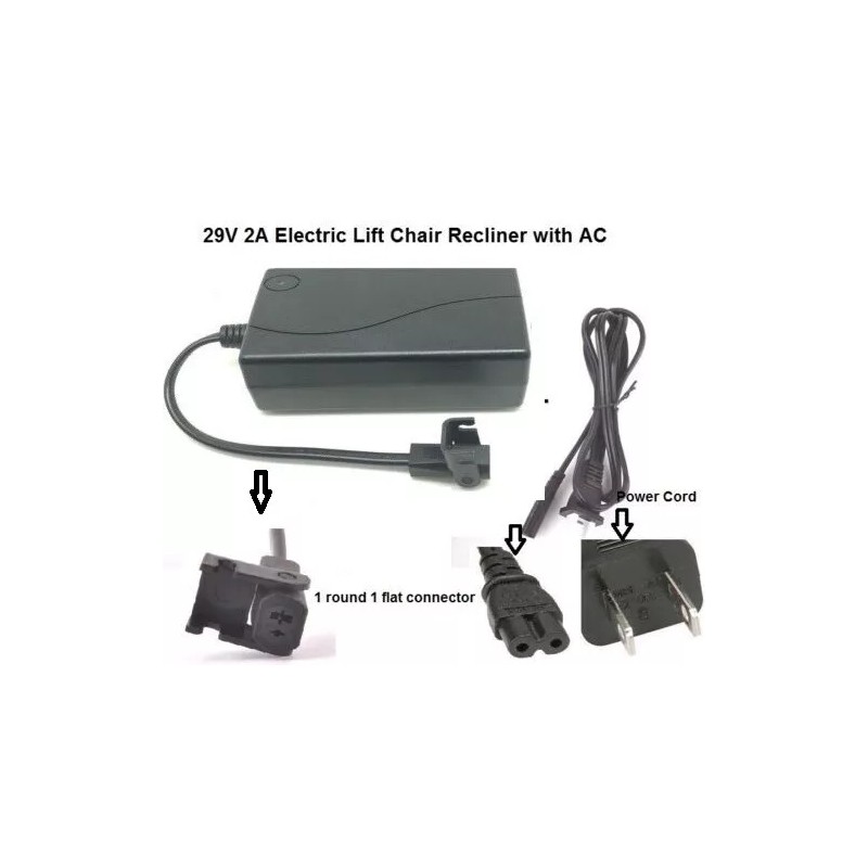 Yiheng 29V 2A 58W Power Supply for Adjustable Bed Power