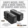 Work IQ Tools Flex Fit Vise Jaws | Reversible Multi-Functional