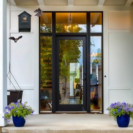 SELENAIRE Large Outdoor Bat House Kit | Outdoor Bat Shelter | Bat Box | Bat House Installation Kit | All-New Triple-Chamber Design | Handcrafted & Premium Weather-Resistant Wood Construction