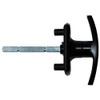 Garage Door Parts Cardale Black Powder Coated T Handle
