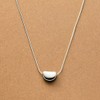 Cream Dot Necklace, Women's, Popular, Stainless Steel, Surgical Stainless Steel,