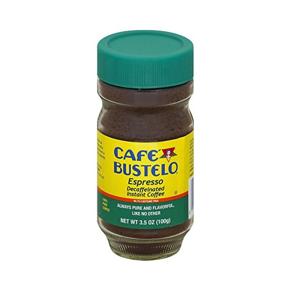Bustelo Instant Decaf Coffee, 3.5 oz