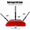Pocket Hole Jig 30° 45° 90° Holes Drill Guide Drilling