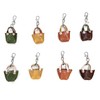 okuda-belt Tochigi Leather, Bag Charm, Key Ring, Carabiner, Tote Bag,