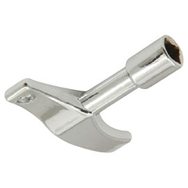 Performance Plus Ergonomic Design Standard Square Lug Chrome Plated Deluxe Drum Tuning Key (DK2)