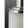 Eidonta 4 Pack White Linen Frosted Glass Lamp Shade Covers,