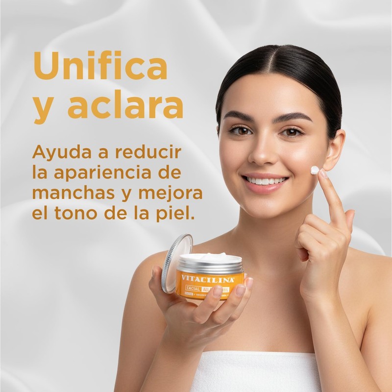 Vitacilina Crema Facial Aclaradora 100g