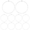 LXUEJIE 10 Pack Acoustic Guitar High E Strings, Light Tension