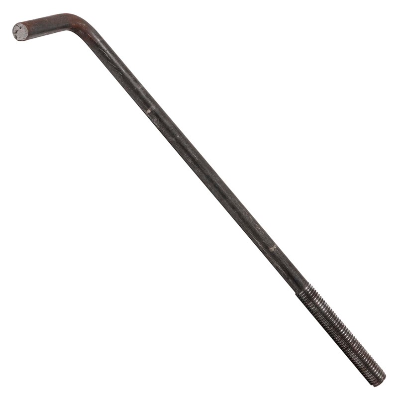5/8"-11 x 16" L-Bolt Concrete Anchor Bolt - Plain Finish