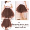 Sprinlot Women's Carnival Tulle Skirt, brown