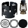 OutdoorHolic MULGOTO Camping Trivet Windshield Lantern Warmer Thermal Cooking Warming