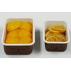 Fuji Horo Shallow Square Container, Storage Container, Set of 2,