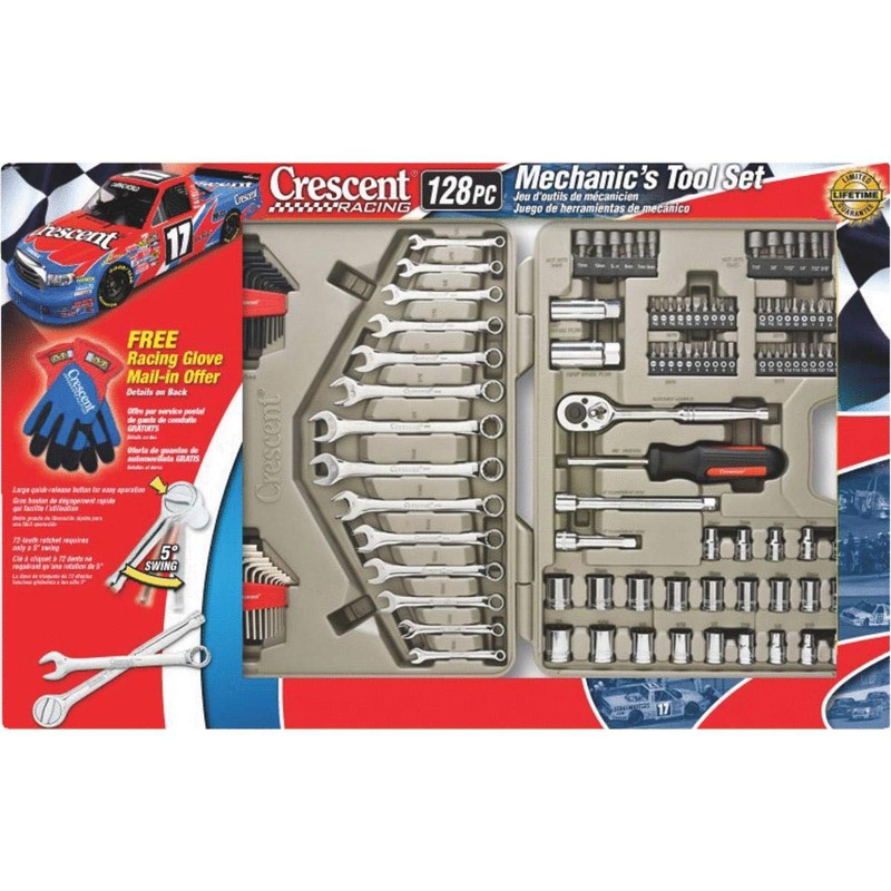Ctk128mpr Cres 128pc Mechn Tool Set