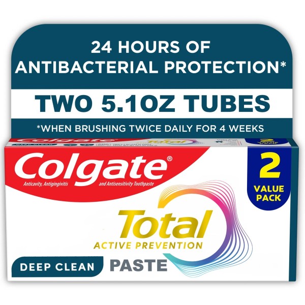 No Brand Colgate Total Active Prevention Deep Clean Toothpaste, Mint,